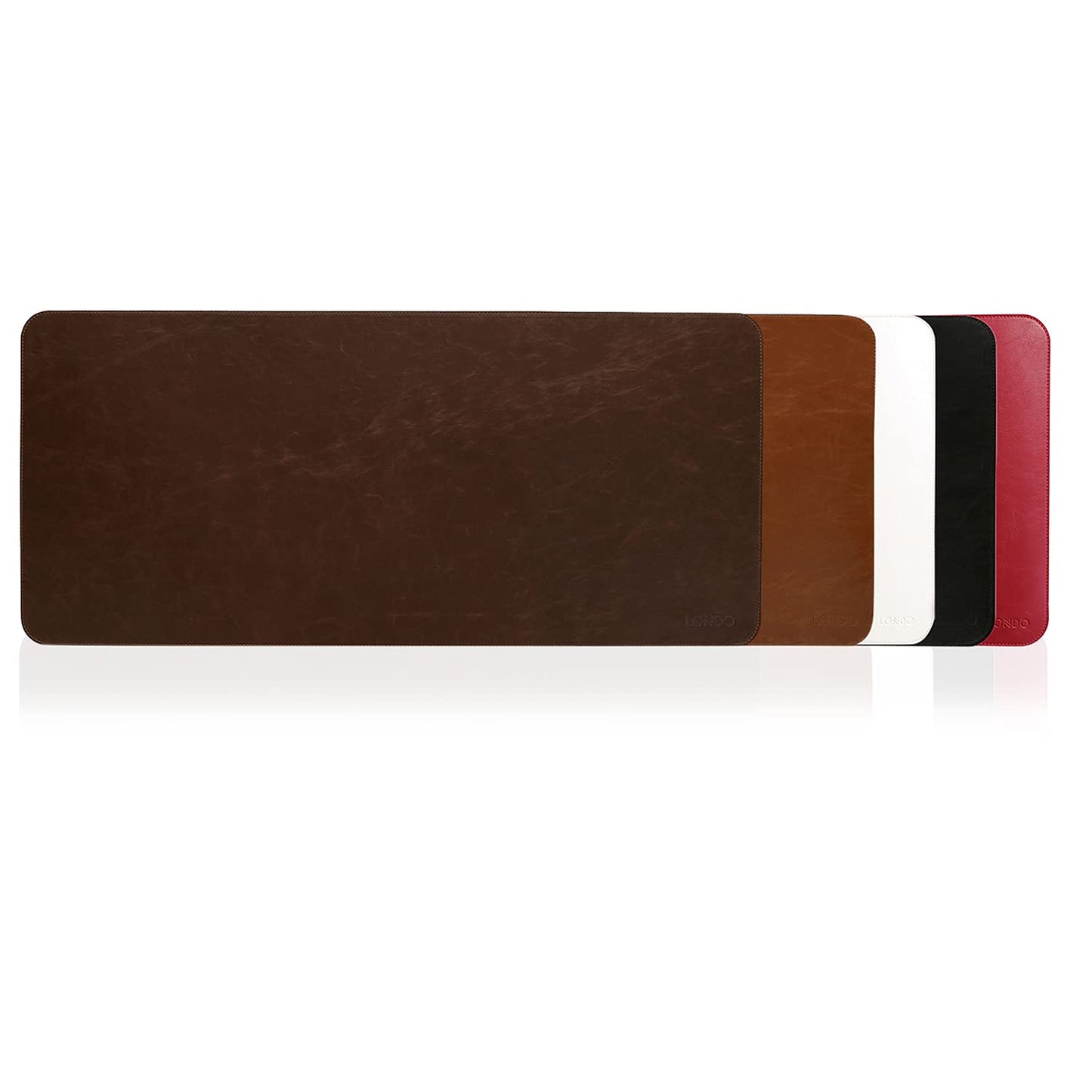 Londo Leather Extended Mouse Pad – Large Desk Mat for Office & Gaming, Smooth Writing Surface, Non-Slip Base, Durable & Stylish Workspace Accessory