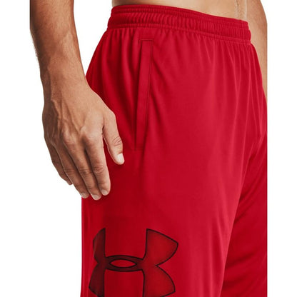 Under Armour Men's Tech Graphic 10" Shorts, Red (601)/Black, 4X-Large Tall