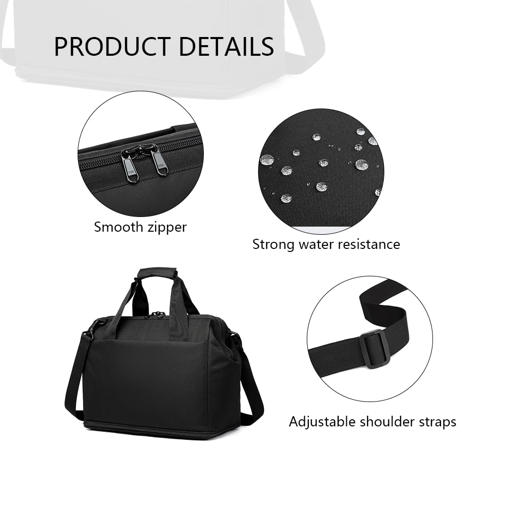 YONBEN Travel Bags Big Duffel Bags for Luggage Perfect for Traveling Camping and Sports Waterproof Nylon Material with Detachable Shoulder Strap Stay organized on your trips