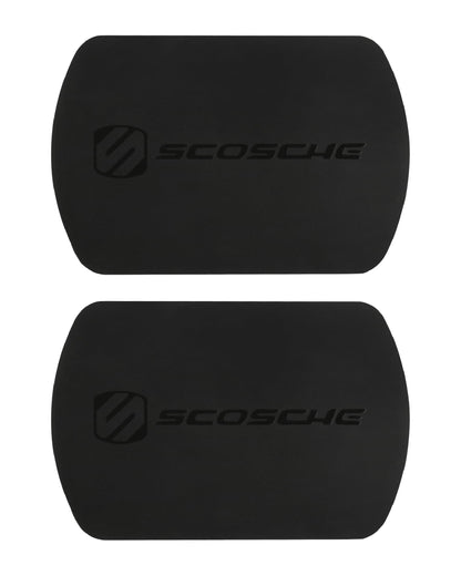 Scosche MAGRKI MagicMount Replacement Metal Plate Kit for Phone, Metal Plates for Magnetic Mount Cell Phone Holder for Car, Universal with All Devices and Phone Case, Black