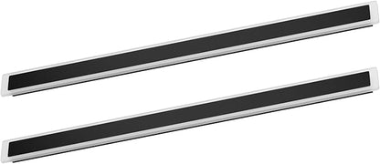 Tipace Modern LED Outdoor Sconce 47.2IN 30W Black Exterior Wall Light Fixture 2pack Long Outdoor Wall-Mounted Lamp Fixture with Frosted Acrylic for Patio,Porch,Courtyard (4000K)