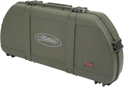 SKB Cases Mathews Iseries Shaped Bow Case - Durable Od Green Design | 43-Inch Size