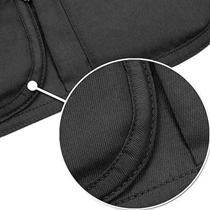 Smart Apron Waist Apron - 7 Pockets with Zippers & Adjustable Clip Belt For Kitchen Cooking Restaurants Waiters Servers BBQ