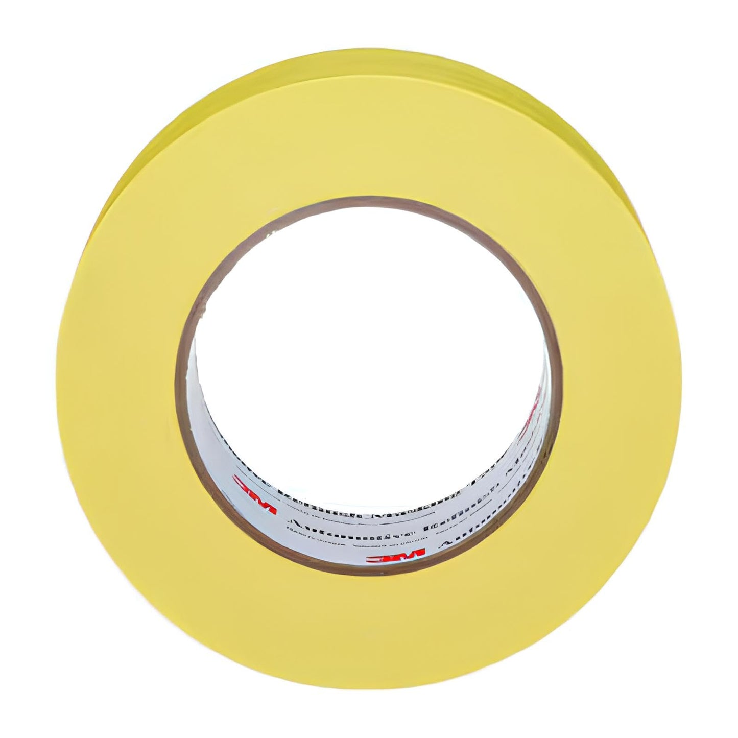 3M Automotive Refinish Masking Tape, 06656, 48 mm x 55 m, 6 Rolls – High-Performance Yellow Crepe Paper Tape for Precise Auto Painting and Detailing