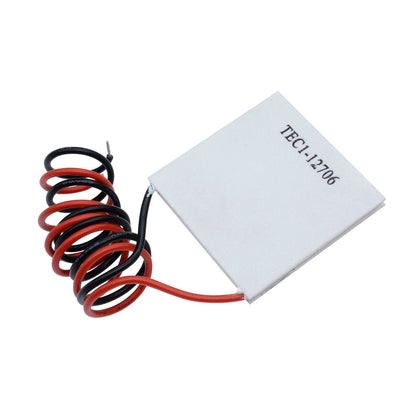 5PCS TEC1-12706 Peltier Module,Aideepen 12V 6A 60W Heatsink Thermoelectric Cooler Cooling Peltier Plate Module Peltier Cooler 40x40MM Compatible with Peltier Fan/Cold Plate