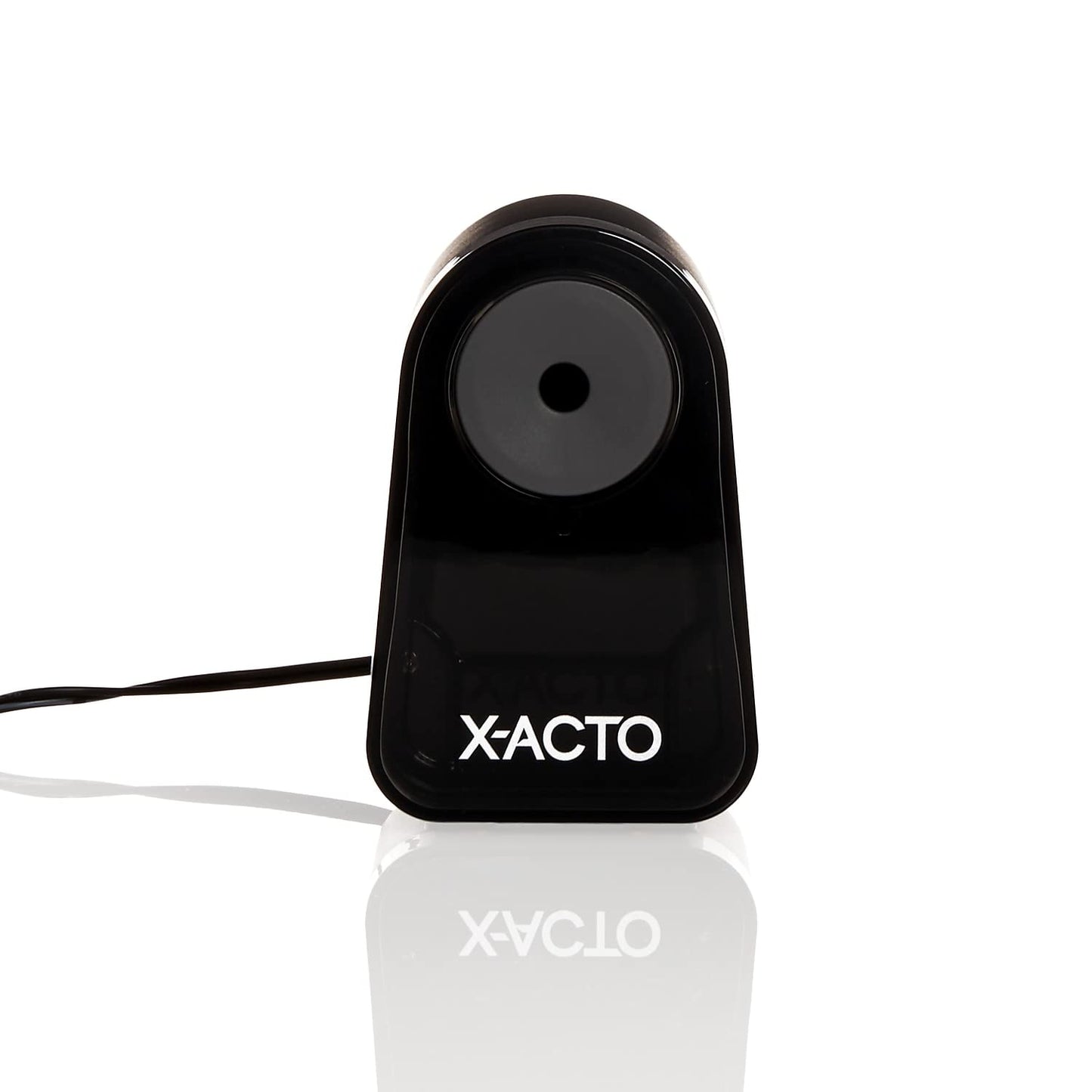 X-ACTO Pencil Sharpener, Mighty Mite Electric Pencil Sharpener, With Pencil Saver®, SafeStart® Motor, Black, 1 Count - Home, Office, School, Teacher Supplies