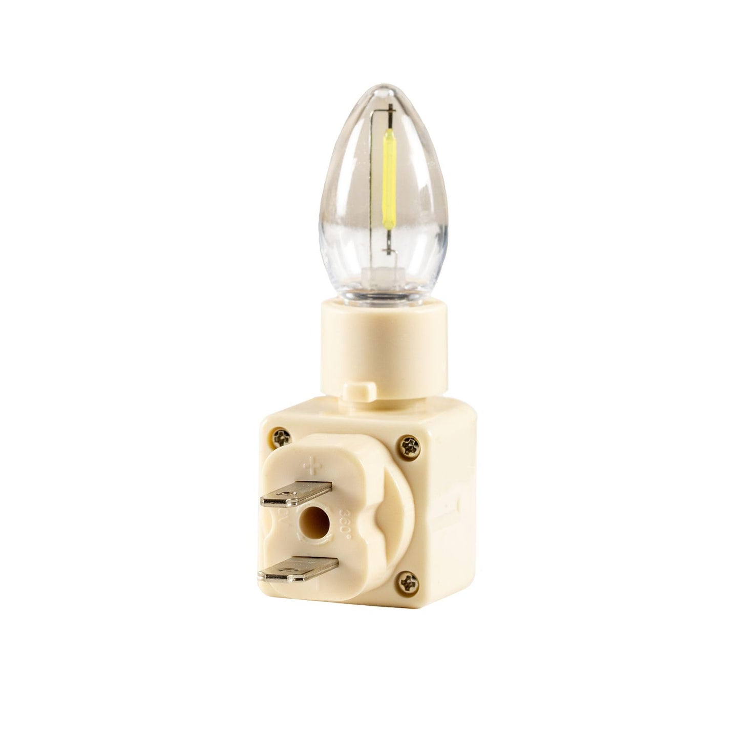 Novelty Lights LED Lamp Penguin with Scarf Christmas Decoration Night Light with Swivel Plug