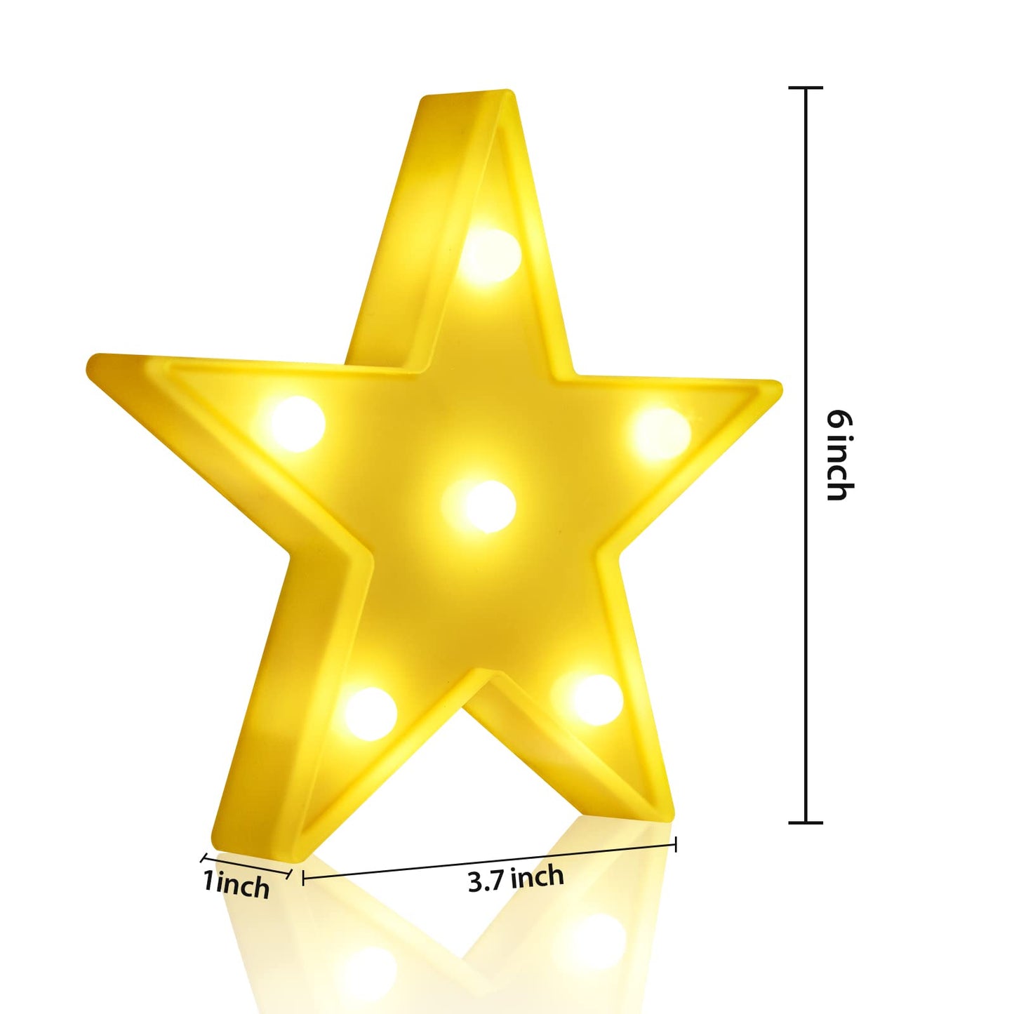 3 Pcs LED Stars Night Light Can Be Hung On The Wall Kids Room Room Light, Suitable for Birthday Party Holiday Decoration Baby Room Nursery Decoration (Stars)