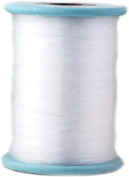 Transparent Nylon Fishing Line - 600m Roll | 0.6mm Super Strong Beading Wire for Jewelry Making