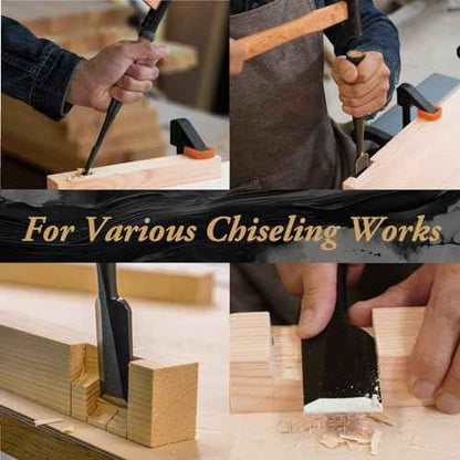 SUIZAN Japanese Wood Chisel 1-7/16" (36mm) - Professional Oire Nomi Woodworking tools