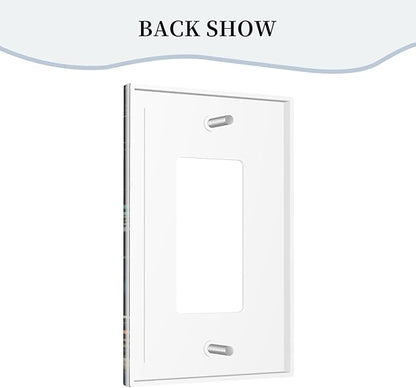 Magical Life Tree in Night Sky Single Decora Outlet Wall Plate 1 Gang Rocker Decorative Switchplate Faceplate GFCI Light Switch Covers for Home Living Decor