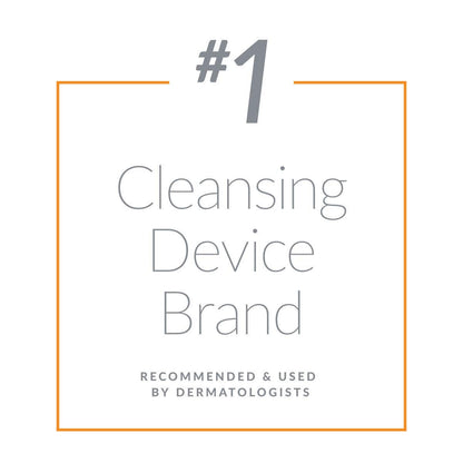 Clarisonic Deep Pore Facial Cleansing Brush Head Replacement Compatible with Mia 1, Mia 2, Mia Fit, Alpha Fit, Smart Profile Uplift and Alpha Fit X, 2 Pack