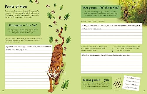 Creative Writing Book: A Fun Guide for Young Writers (Ages 8-10) About Stories, Poems and Comics (Write Your Own)