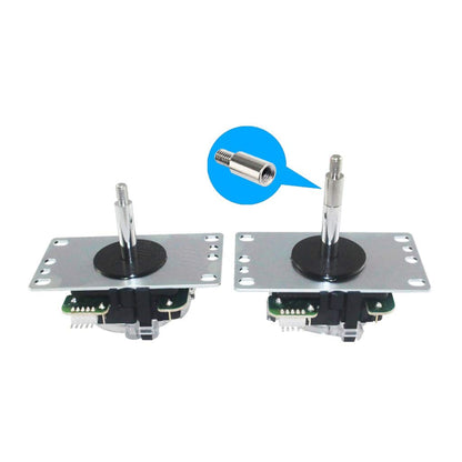 ljhnba Pack of 8 1.5Cm Arcade Joystick Extender Shaft Extension Rod Screws for Joysticks Zippy