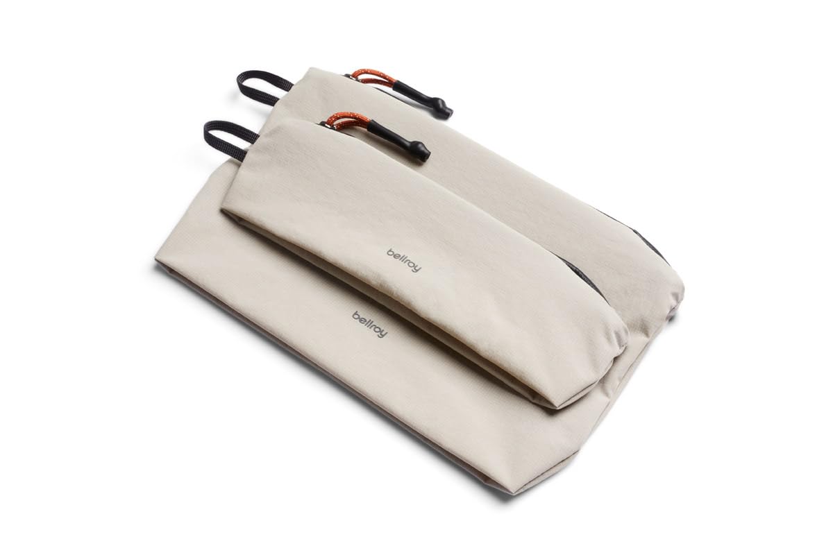 Bellroy Lite Pouch Duo (Lightweight Pencil case and Pouch) - Ash