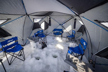 Vortex PRO Monster Cabin - Premium Otter Ice Fishing Shelter | Durable & Spacious