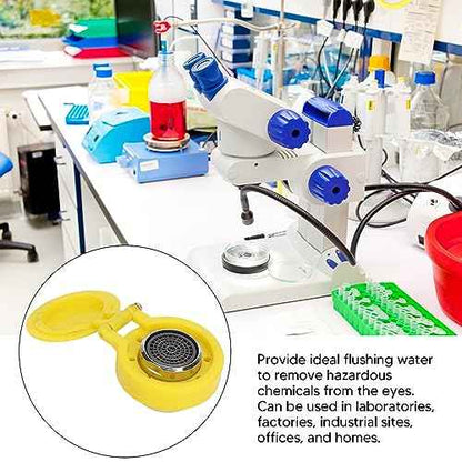 4pcs Eye Wash Spray Head Eyewash Station Spray Nozzle Replacement for Factory Laboratory