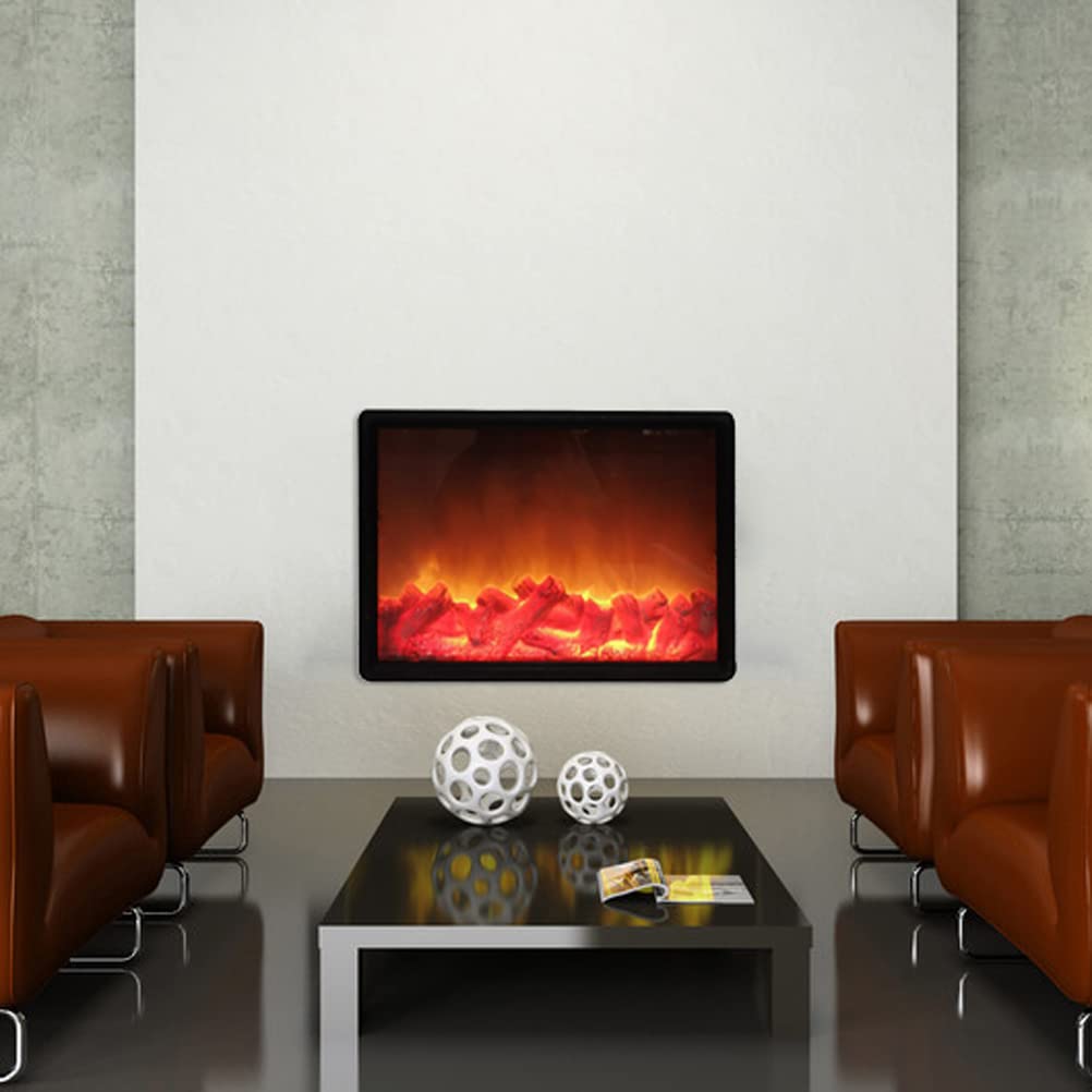Fireplace Lights, LED Flame Lamps Battery Operated Tabletop Fireplace Lantern for Indoor Christmas Ornament