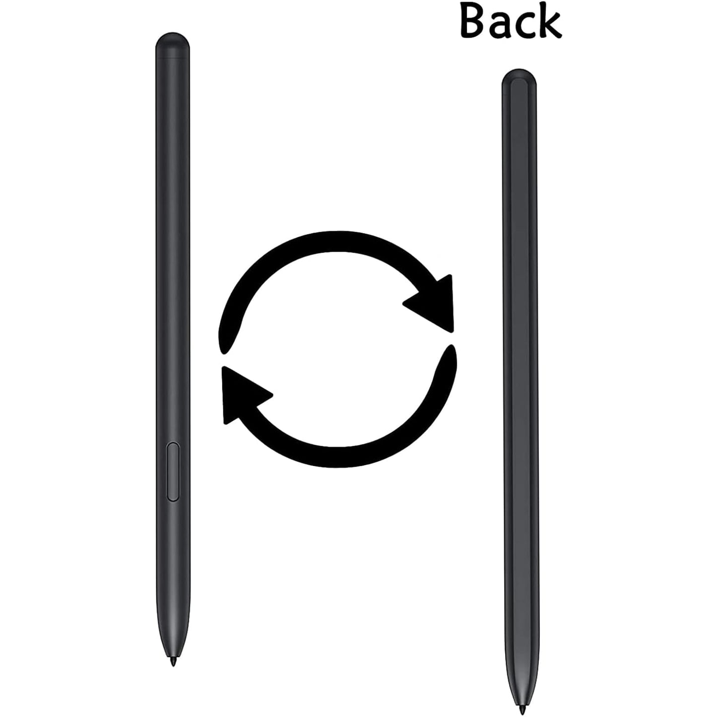 Mystic Black Tab S7 FE Pen for Samsung Galaxy Tab S7 FE SPen Stylus Pen Replacement + Free 5 Tips for Samsung Galaxy Tab S7 FE Stylus S Pen