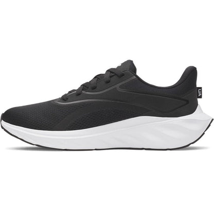 Under Armour Men's Ascend Running Shoes, (001) Black/Black/White, 8, US