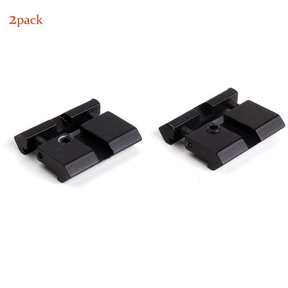 HAIYANG 2pcs Scope Mount Rail Adjustable Adapter 20mm Picatinny to 11mm,Mini Rail convertor Aluminum Alloy Lightweight