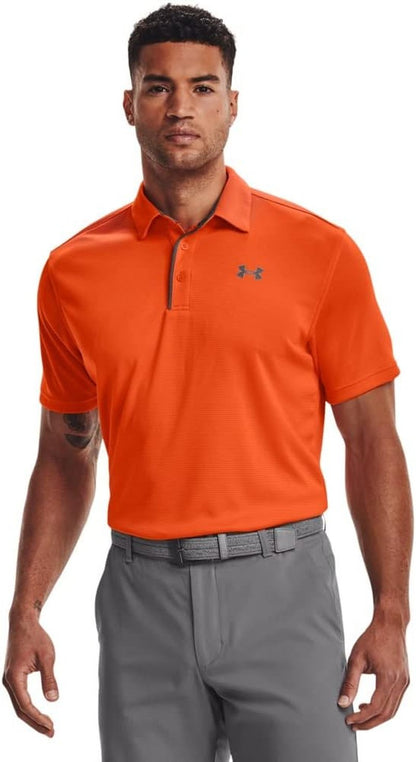 Under Armour Men's Tech Golf Polo - Moisture-Wicking Fabric | Lightweight & Breathable Design