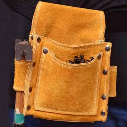 Drill Holster, Multifunctional Wearable Waist Pack Electric Drill Bag Electric Waist Belt Tool Pouch Bag for Wrench Hammer Screwdriver