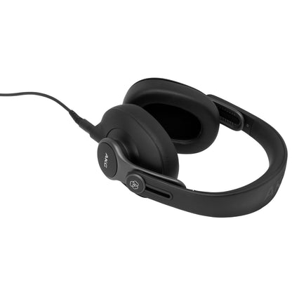 AKG Pro Audio K371 Wired Over-Ear, Closed-Back, Foldable Professional Recording Studio Headphones, Studio Monitor Mixing, Podcast, DJ Stereo Headsets, Black