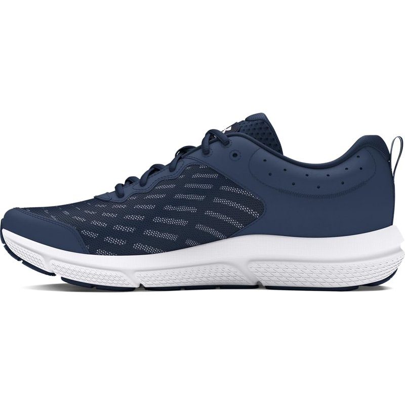Under Armour Men's Charged Assert 10 Shoes, (400) Academy/Academy/White, 9.5 X-Wide