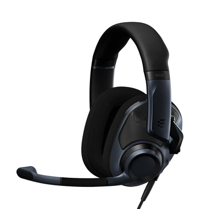 EPOS H6Pro Open Acoustic Gaming Headset with Mic – Lightweight Headband, Comfortable & Durable Design – Compatible with Xbox, PS4/PS5 & PC/Windows – Black