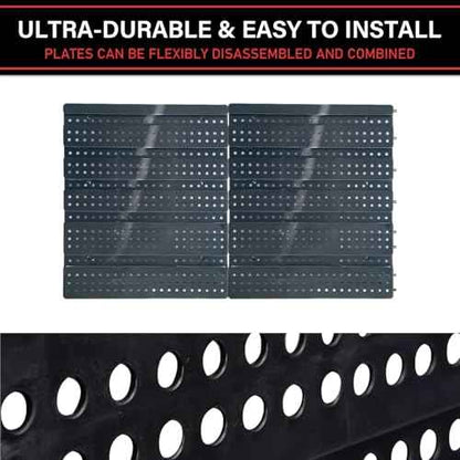 Wall Mounted Storage Bins Parts Rack, 30Pcs Bins Plastic Parts Rack Container, 5-Tier Stackable Garage Shop Tool Storage Rack for Nuts Bolts Screws Nails