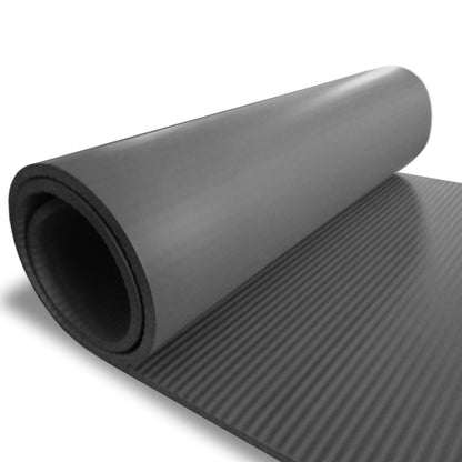 YAMAZEN 72"X24" Extra 10mm, 2/5 inch thick Yoga Workout Mat for Home Gym Exercise | All Purpose Mat with Strap