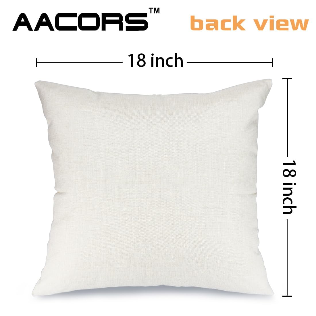 AACORS Fall Pillow Covers 18 x 18 Inch Set of 4, Pumpkin Home Sweet Home Thankful Grateful Blessed Harvest Floral Decorations Autumn Seasonal Pillow Case Decor for Sofa Couch AA557-18