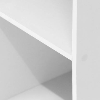 Furinno Luder Bookcase / Book / Storage , 3-Tier, White