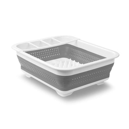 madesmart Collapsible Drying Dish Rack | SINKWARE Collection | Easy Storage | BPA-Free