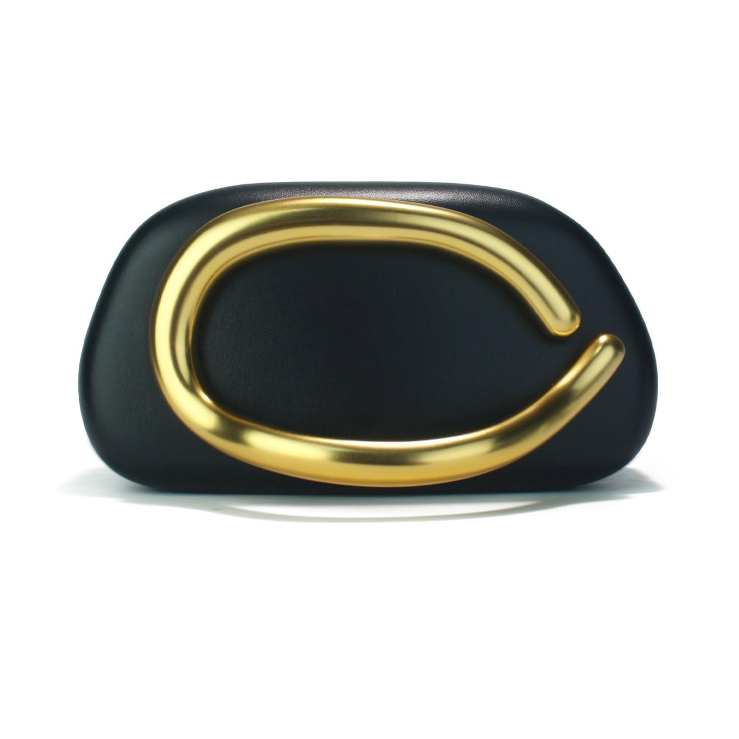 OOAAVVJL Clutch Purses for Women Formal,PU Leather evening bag with Chain,Metal Handle Handbag Crossbody for Wedding Party