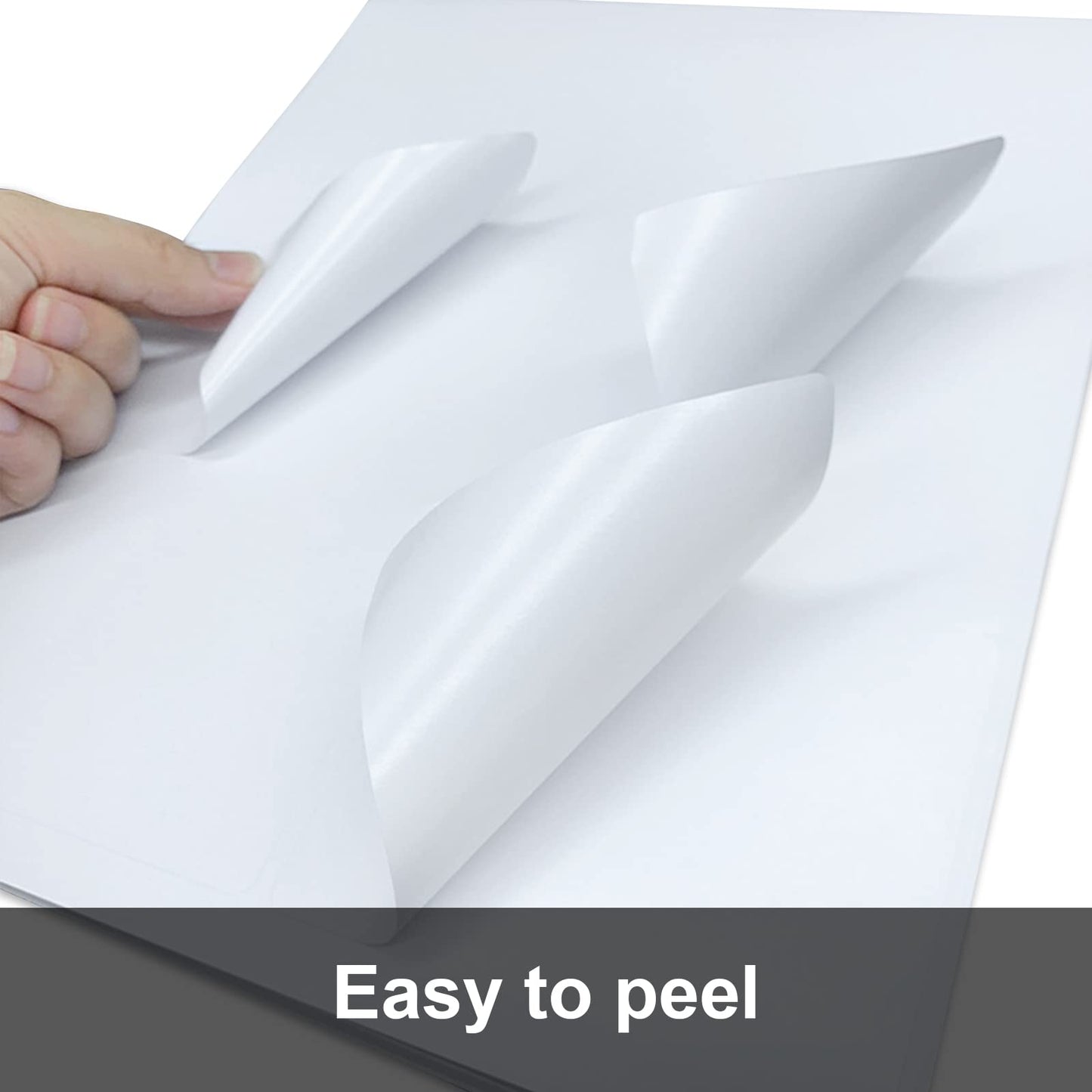 [100 Sheets 600 Labels] Shipping Labels 3 1/3"x4" Printable White 6 up Labels for Laser/Inkjet Printers, Mailing FBA Address Label Sticker Paper - Permanent Adhesive Label Blank