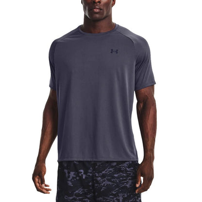 Under Armour Men's Tech 2.0 Short-Sleeve T-Shirt, (558) Tempered Steel / / Midnight Navy, X-Small