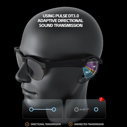 GS01 Smart Bluetooth Sunglasses, Audio Sunglasses With Speaker, UV400 Polarized lens, Open Ear Music, Touch Control