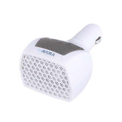 Micro3 Ozone Generator Air Purifier for Cars, Trucks, RVs, UTVs, Boats | Car Odor Eliminator and Air Freshener to Deodorize & Remove Smoke, Pet, Musty Odors (White)