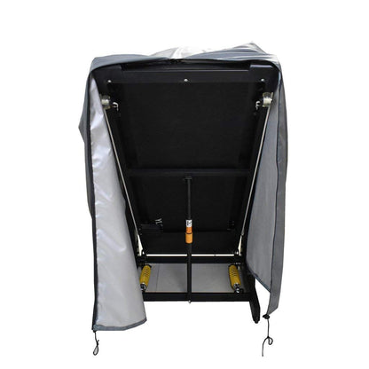 Mini Lustrous Treadmill Protective Cover - Folding Running Machine Dustproof Waterproof Cover for Indoor or Outdoor Use, 46" L x 38" W x 66" H (Gray)