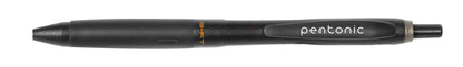 linc Pentonic BR-T Retractable Ballpoint Pens, 12 Count, Black Ink, 0.7 mm Fine Point, Smooth Writing For Journaling, Office & School (PEN12120)