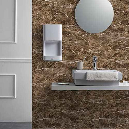 practicalWs Brown Marble Contact Paper Granite Peel and Stick Countertops 17.7in ¡¿ 118in Self-Adhesive Vinyl Waterproof Wallpaper for Kitchen Cabinet Bathroom Shelf Liner Wall Decorative
