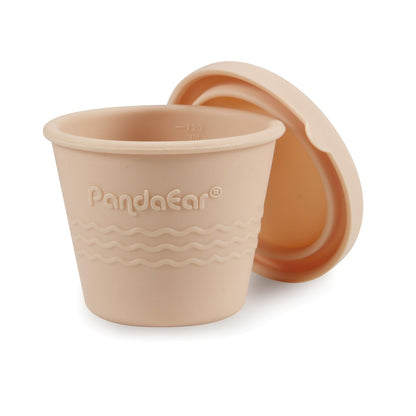 PandaEar 12 Pack Silicone Baby Food Storage Containers, 4 oz Reusable Small Snack Containers Freezer Storage with Airtight Lids Leak Proof for Infants Kids Babies, Microwave Safe