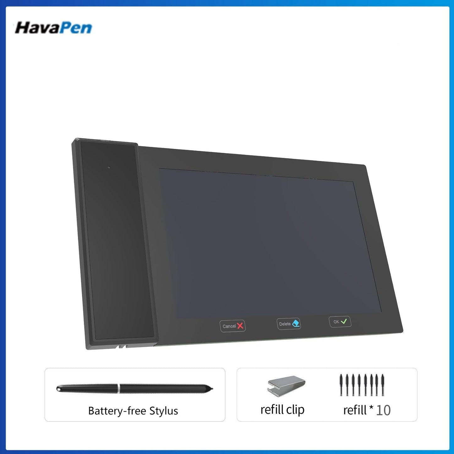 Visualible Signature Pad E-Signature on Word, Excel, PowerPoint and PDF with Timestamp 6x4 Inch Writing Area with Battery-Free Stylus Pen Suitable for Windows