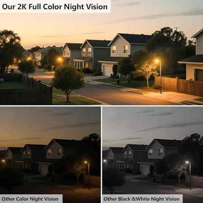 Window Camera, 2K 2.4G WIFI Indoor Cameras for Home Security with Starlight Night Vision, AI Smart Detection, 911 Emergency Dispatch,US Based Cloud,2 Way Talk,24/7 Recording,Easy & Quick Install 2Pack
