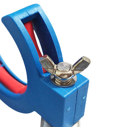2pcs Blue Cable Wire Threading Tool Cable Tray Roller Threading Wire Pulling Pulley Cable Tray Roller