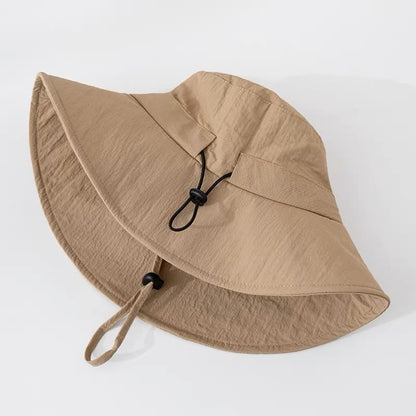 Waterproof Bucket Hat - UV Protection & Quick-Drying Design | Ideal for Fishing, Hiking & Outdoor Activities