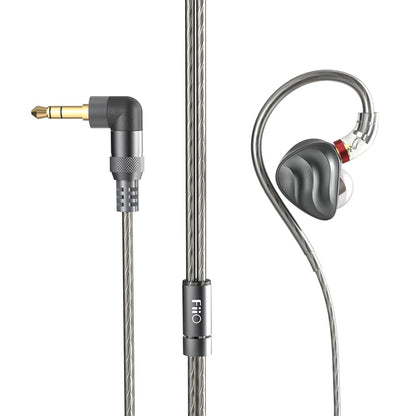 FIIO FH3 HiFi Earphones 3 Drivers (1 Dynamic + 2 Knowles BA), in-Ear Earphones High Resolution, Bass Sound, High Fidelity for Smartphone/PC/Tablet (Titanium)