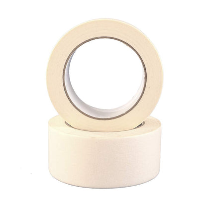 GTSE Masking Tape, 2 Pack, 2 inches x 55 Yards (164 ft), General Purpose Beige Multi-Surface Tape for Painting, Labeling and Craft, 2 Rolls